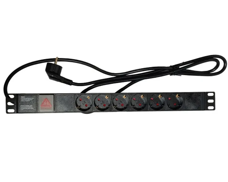 MaxPro Line Napojna letva, 19", 6 mesta