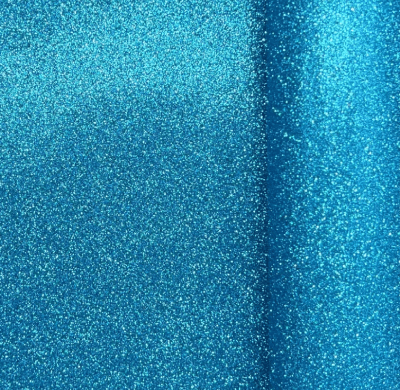 The Unique Paper Company Set ukrasni papir, Plain Glitter, Tirkizna, 1.5 m