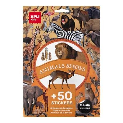 Apli Nalepnice, Životinjske vrste Savana