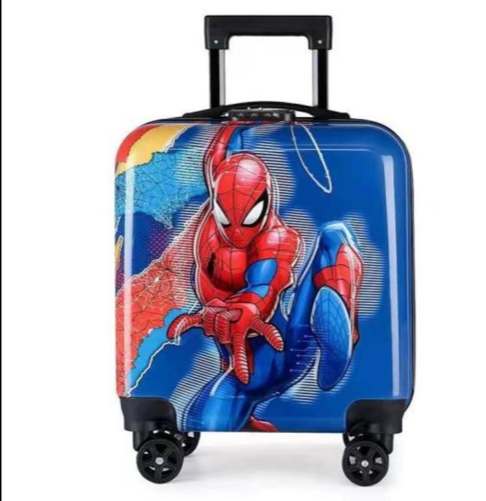Bata i seka Dečiji kofer Spiderman, Tamnoplavi