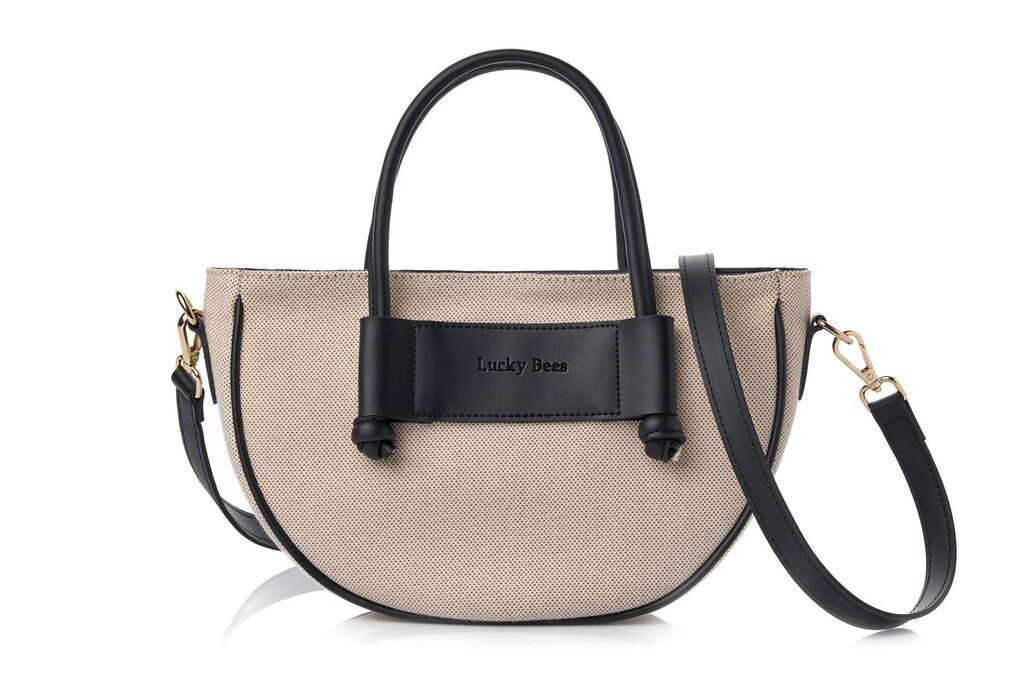 Lucky Bees Ženska torba Elin, Crna