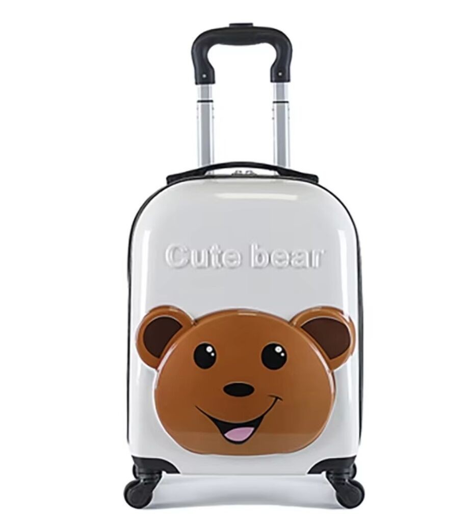 Bata i seka Dečiji kofer Cute Bear, Sivi