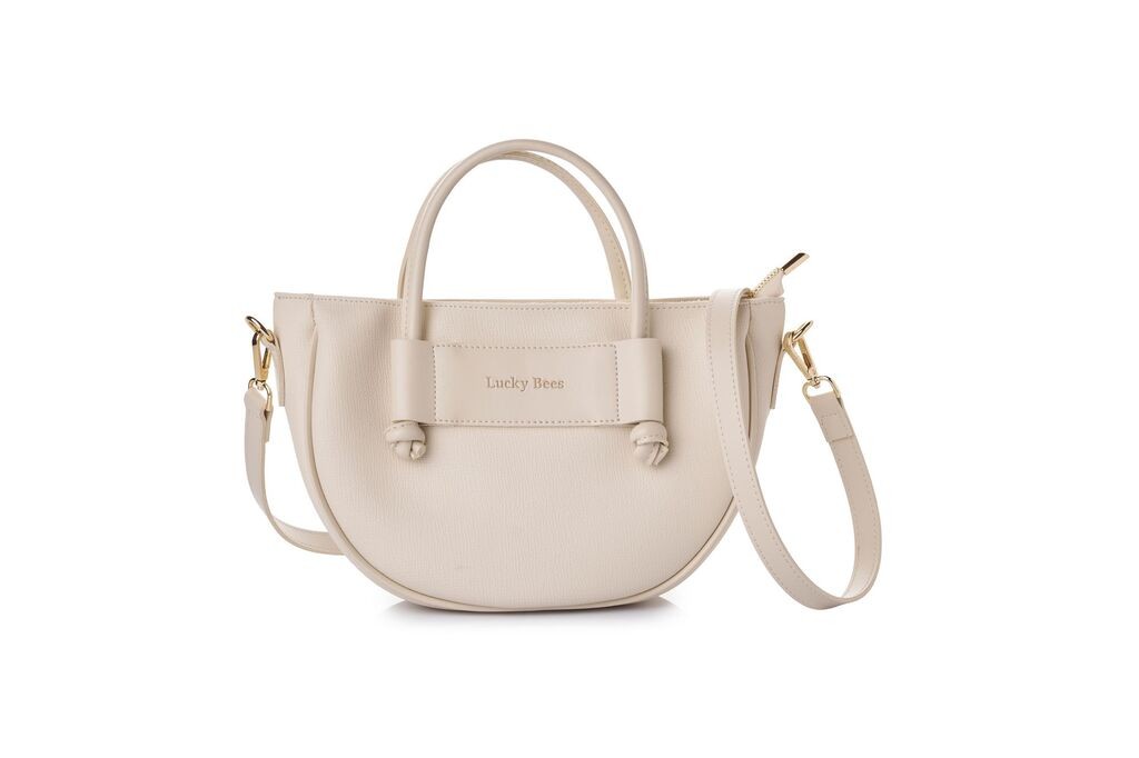 Lucky Bees Ženska torba Elin v2, Krem