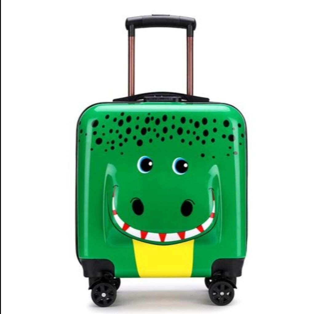 Bata i seka Dečiji kofer Aligator, Zeleni