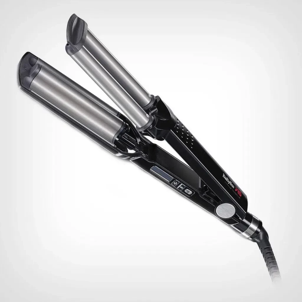 Babyliss Pro Presa za kosu Ionic 3D Waver, 80W, Crna