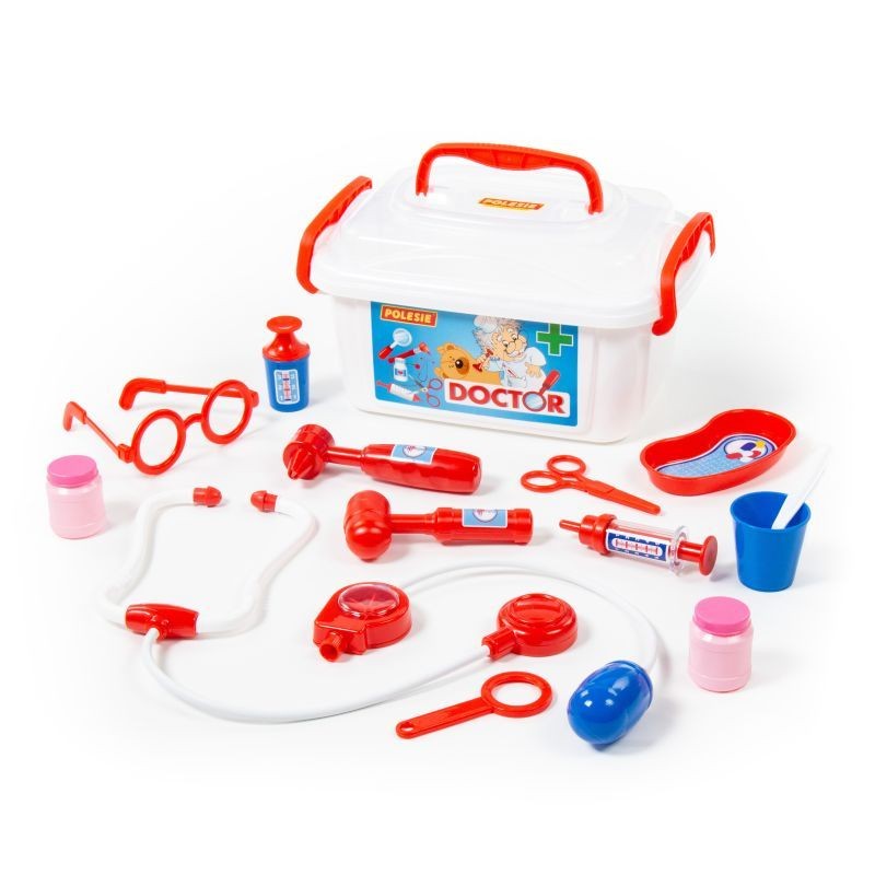 POLESIE Igračka Doktroski set, U kutiji, Crveno-Beli