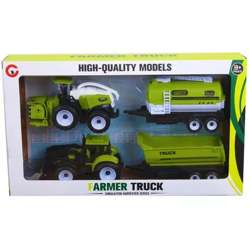 Generika Set igračaka Traktori sa prikolicom, 2 komada