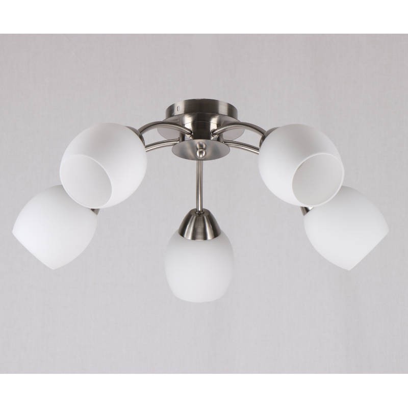 AURA-LIGHT Luster 5xE27, 6003/5, Belo-hrom