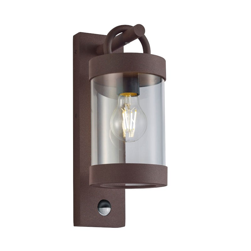 TRIO LIGHTING Zidna lampa Sambesi 204169124, Fasadna, 1 x E27, 33 cm, Braon