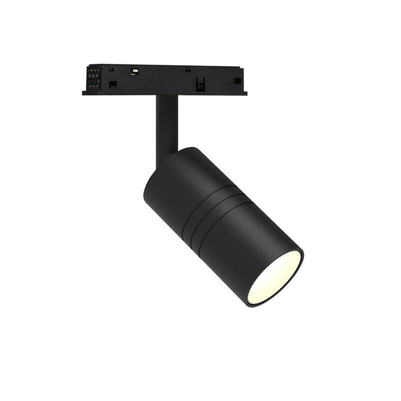 AURA-LIGHT Magnetna šinska LED svetiljka Top VK-20-TL-7W, 4.5 x 9 cm, Crna