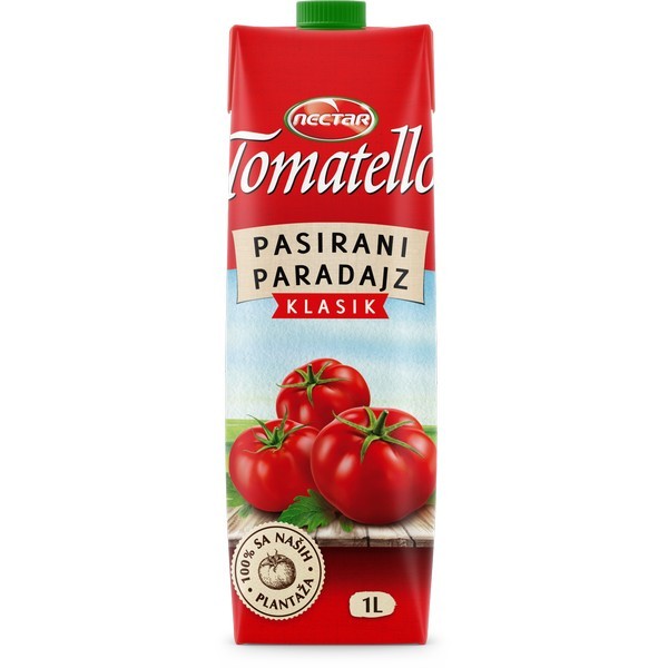 TOMATELO Paradajz pasirani, 1l