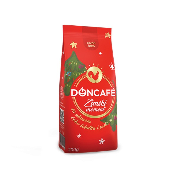 DONCAFE Kafa sa ukosom čoko-lešnika i pistaća Zimski Moment, 200g
