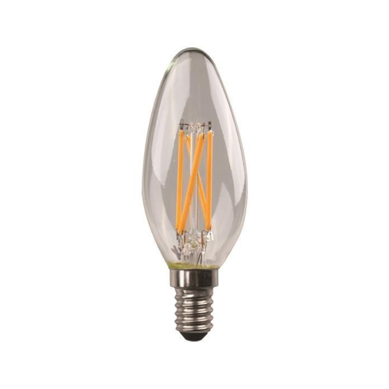 EUROLAMP Led filament sijalica, 4.5W, 3000K, E14, C37 147-78121, Providna