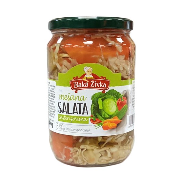 BAKA ŽIVKA Mešana salata, 680 g