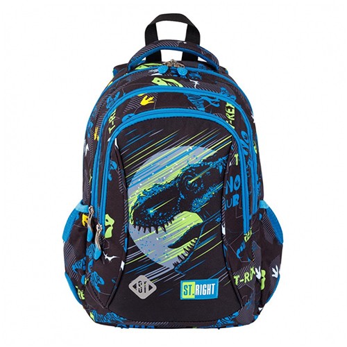 MJW ranac, dinosaurus, 3 patenta, uspravno desno, 5903235667626, 27*39*17 cm