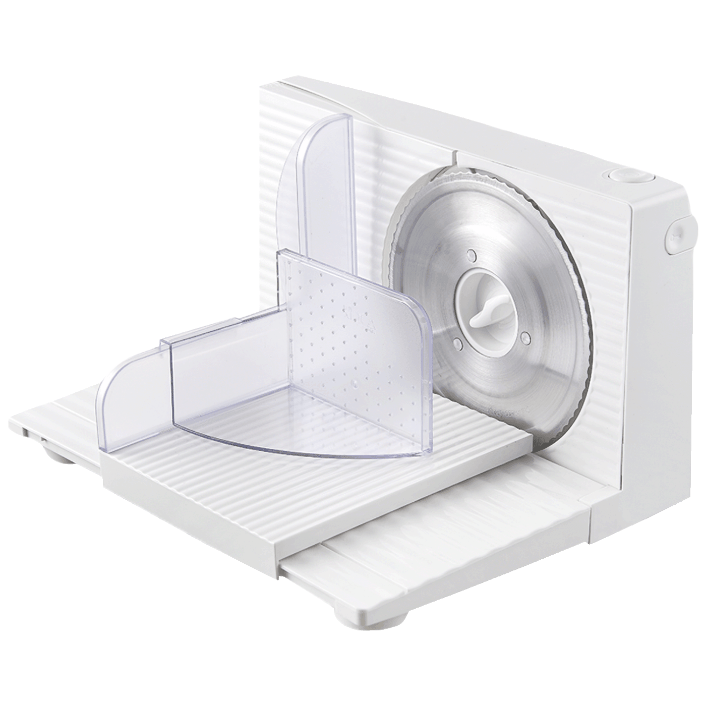 FLORIA Električna mesoreznica ZLN1931, Plastična,150W, debljina reza 0-15 mm, Bela