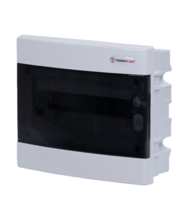 TEHNOPLAST Spratna tabla za osigurače u zid 12 U / Z-C, Bela