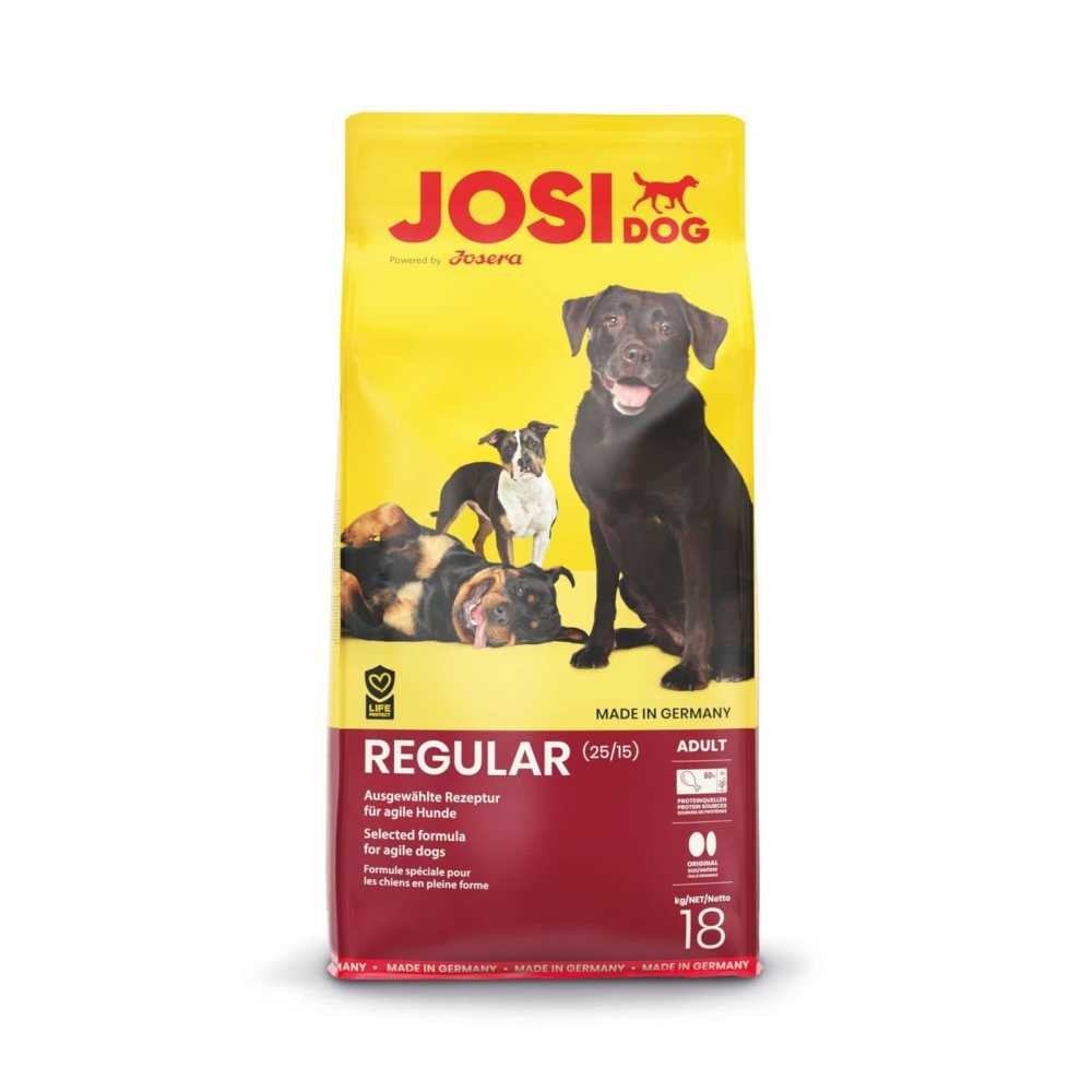 JOSERA Suva hrana za odrasle pse Regular, 15kg
