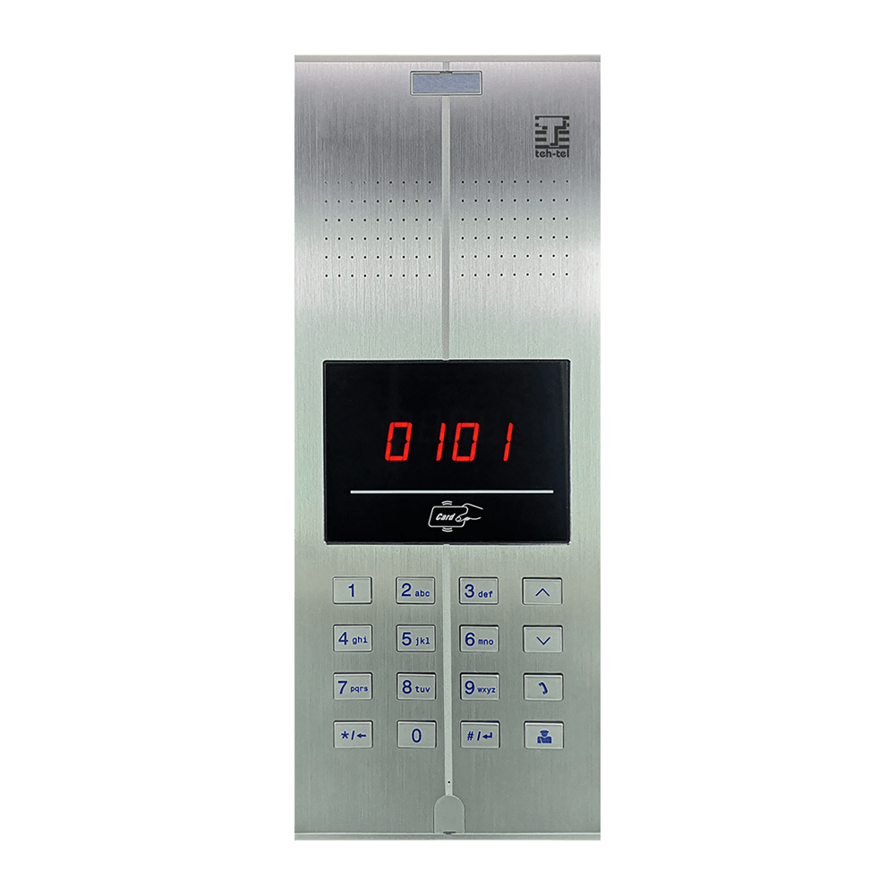 TEH-TEL Interfonska spoljna jedinica Q2C, Srebrna