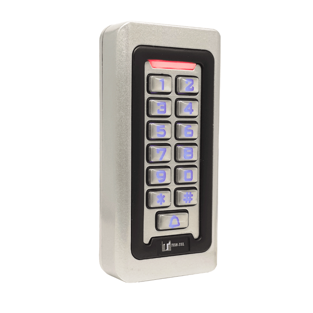 TEH-TEL Čitač kartica sa silikonskom tastaturom S602EM, Srebrne boje