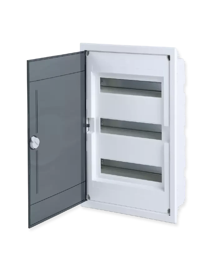 TEHNOPLAST Spratna tabla za osigurače u zid 36 U / Z-A, Bela