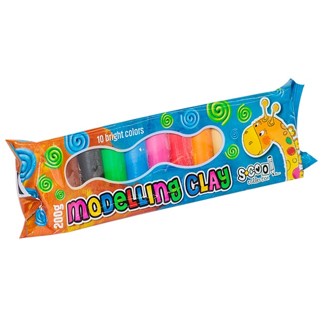 S-cool Plastelin, 1/10, 200g
