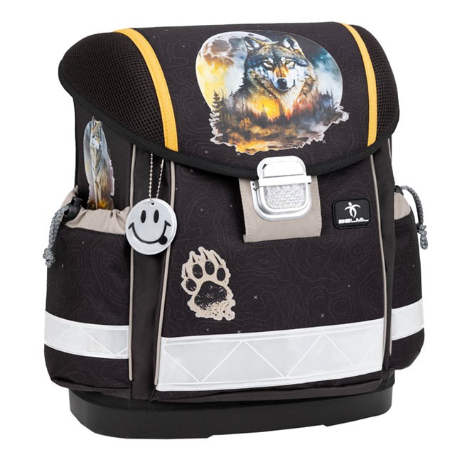 Belmil Školski ranac za dečake Moonless night 403-13, Crni