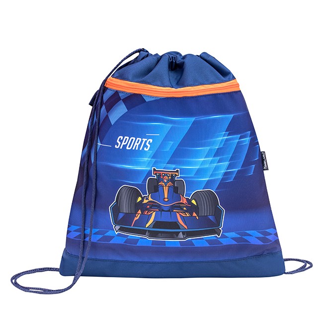Belmil Sportska torba za dečake Race Car Blue 336-91, Plava