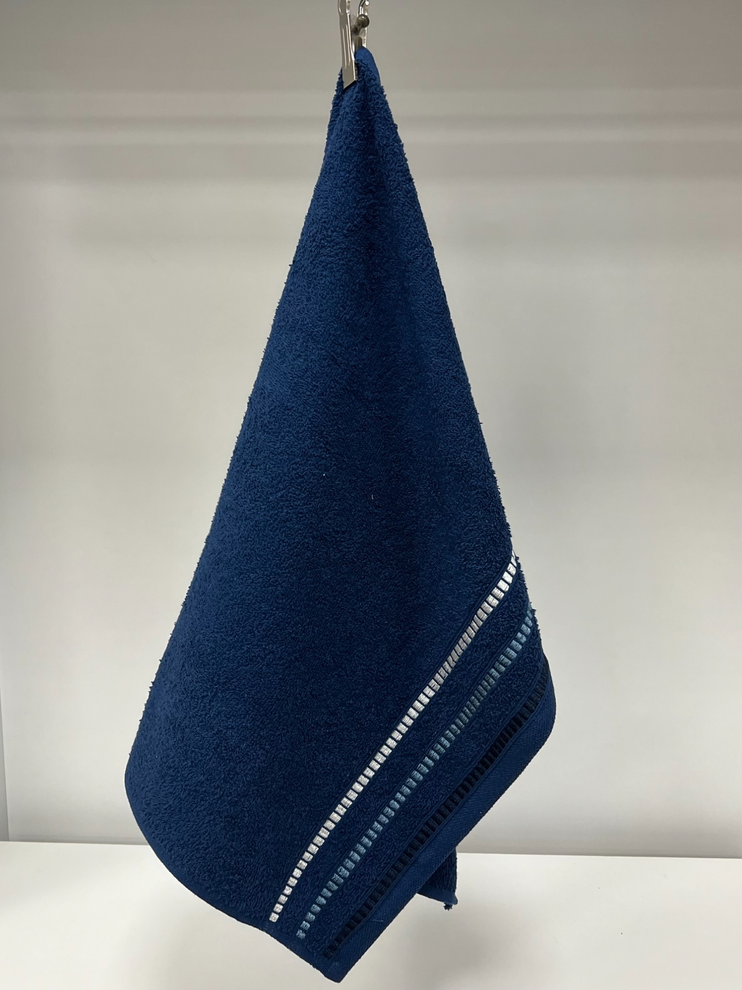 VIKTORIJA Peškir Stock 70x50cm S20 Dezen, Teget