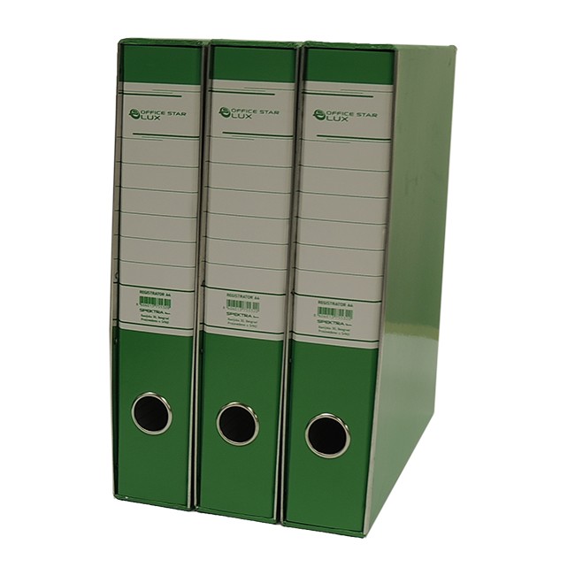 Registrator A4 Office Star Lux, Uski, Zeleni