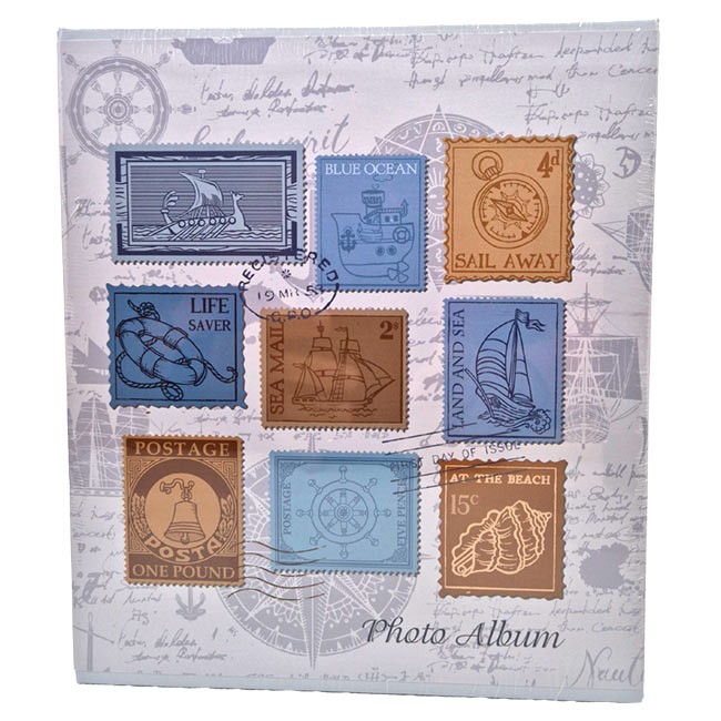 Album za slike Postal marks 5224, 13x18cm, 100 fotografija, Sivi