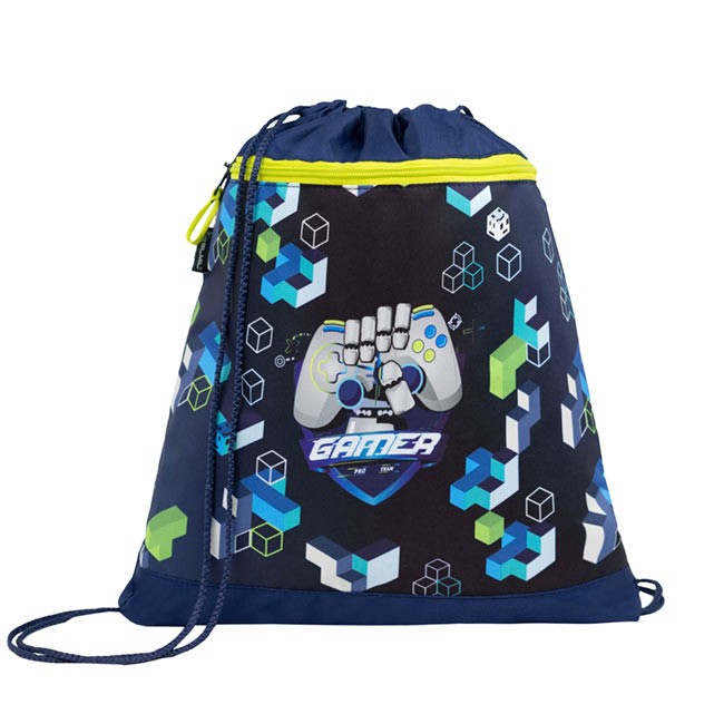 Belmil Torba za fizičko za dečake Pixel Cube Game 336-91, Šarena