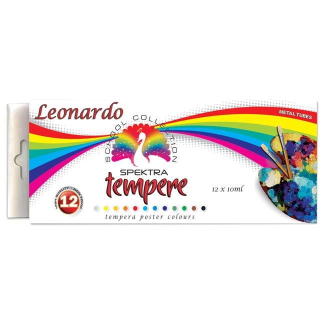 Spektra Tempere Leonardo, 12 x 10ml