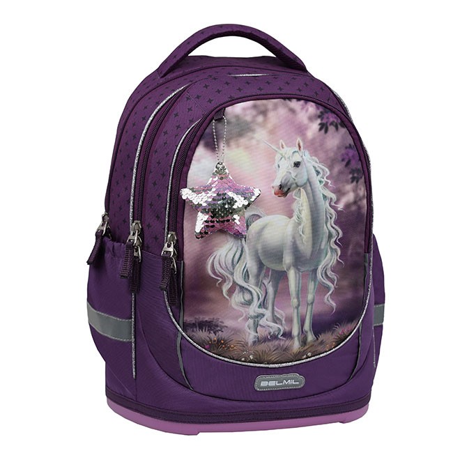Belmil Ranac za devojčice My dream unicorn 338-87, 17 L, Ljubičasti