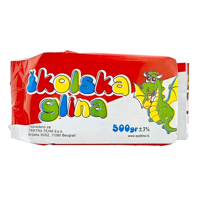 Spektra Školska glina, 500g