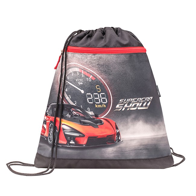 Belmil Sportska torba za dečake Car Show 336-91, Siva