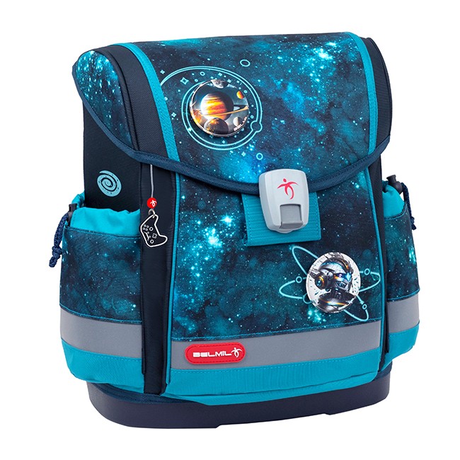 Belmil Školski ranac za dečake Universe 405-78, Plavi