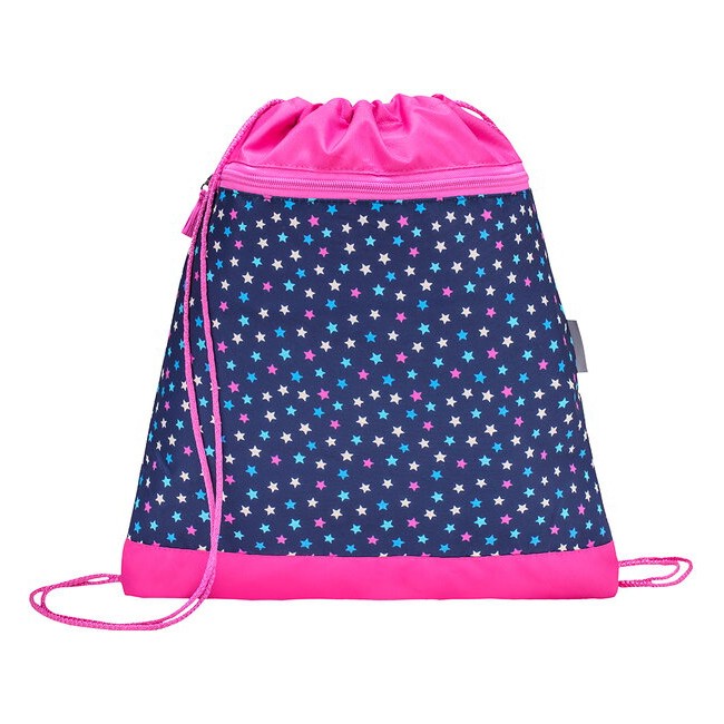 Belmil Torba za fizičko za devojčice Stars Blue 336-91, Šarena