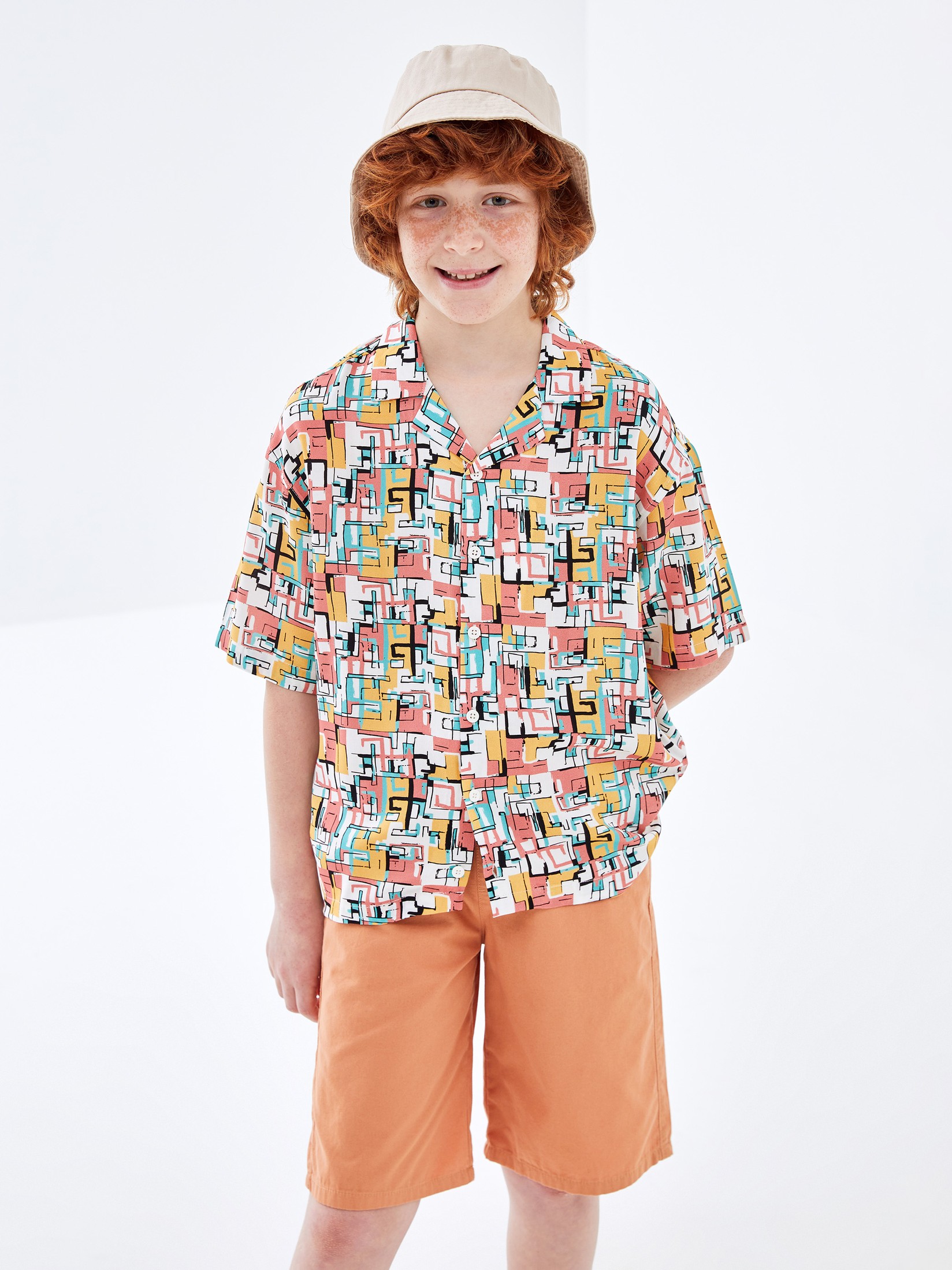LC Waikiki Košulja za dečake S4GV68Z4-LRA, Šarena