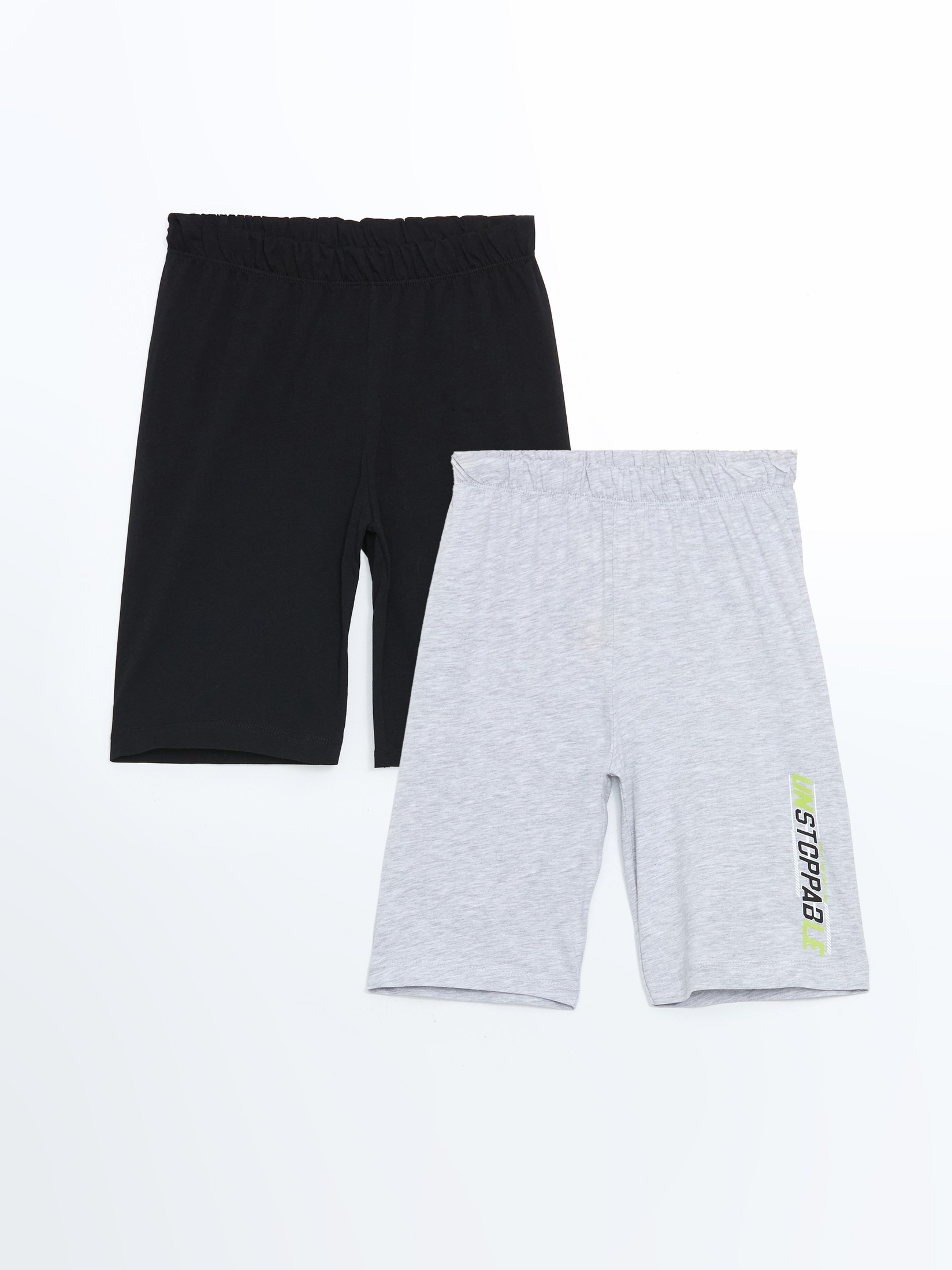 LC Waikiki Donji deo pidžame za dečake S57368Z4-CVL, 2 Para, Crno-Sivi