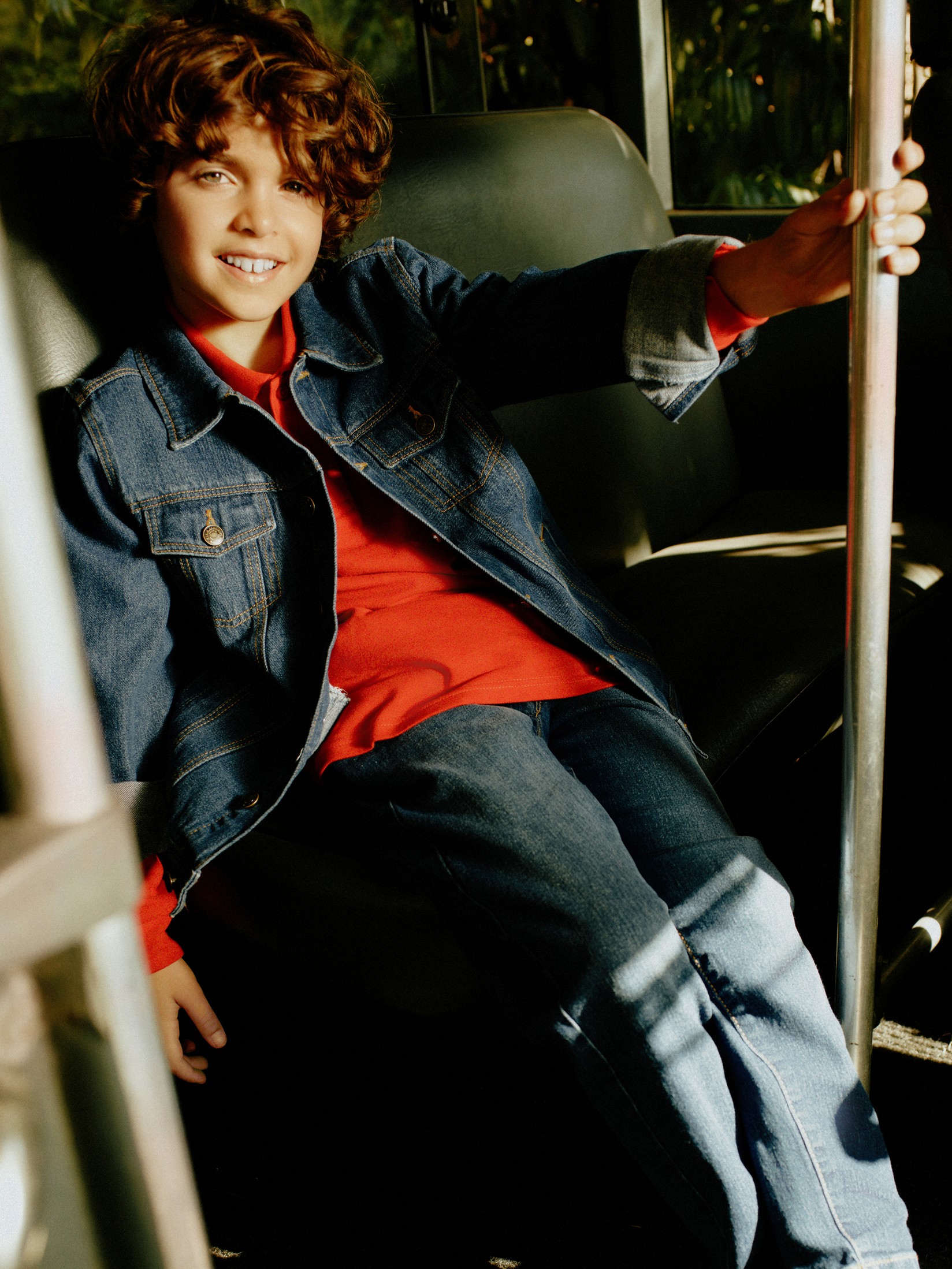 LC Waikiki Teksas jakna za dečake S44400Z4-507, Tamnoplava