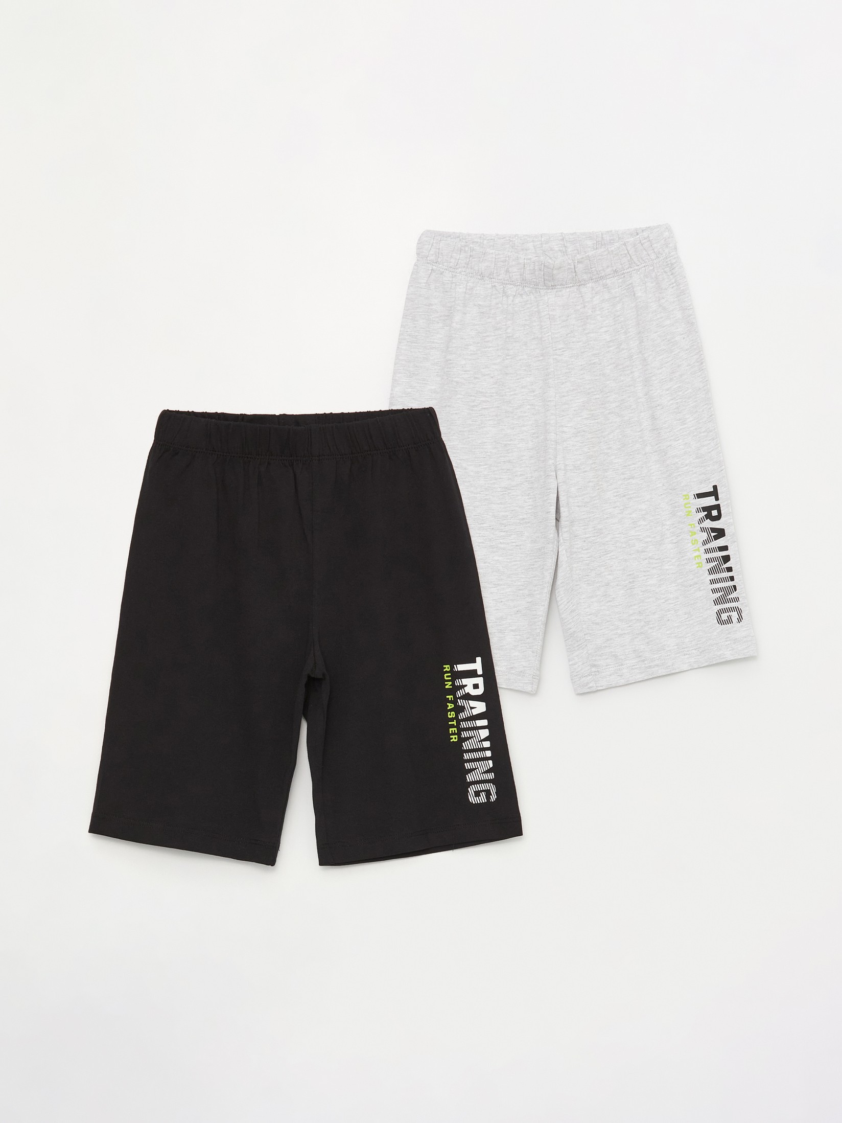 LC Waikiki Donji deo pidžame za dečake S41578Z4-CVL, 2 Para, Crno-Sivi