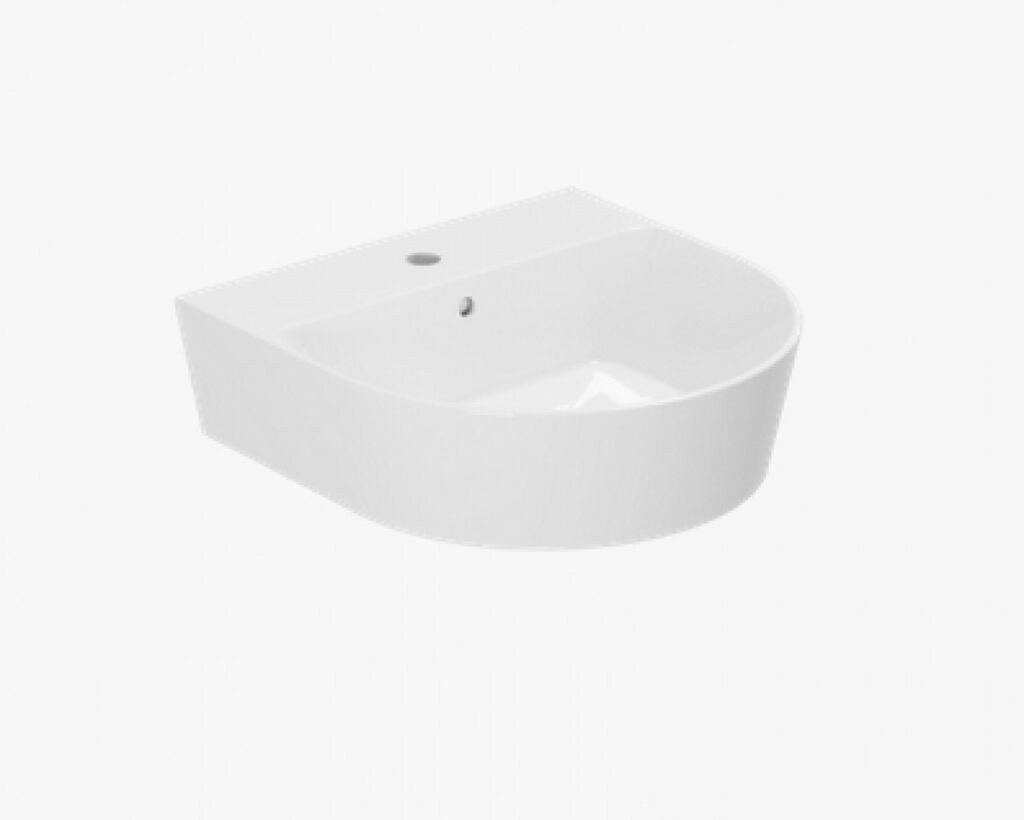 Azzurra Nadgradni lavabo Forma, 50x50x16 cm, Beli