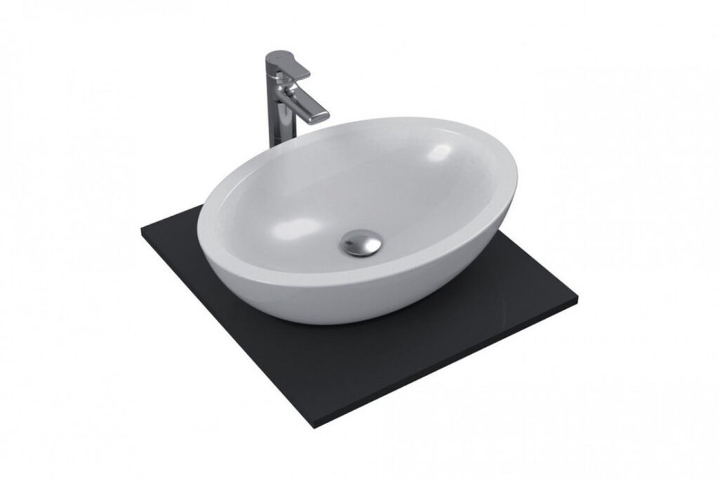 Ideal Standard Lavabo Strada, 60x42 cm, Crno - beli