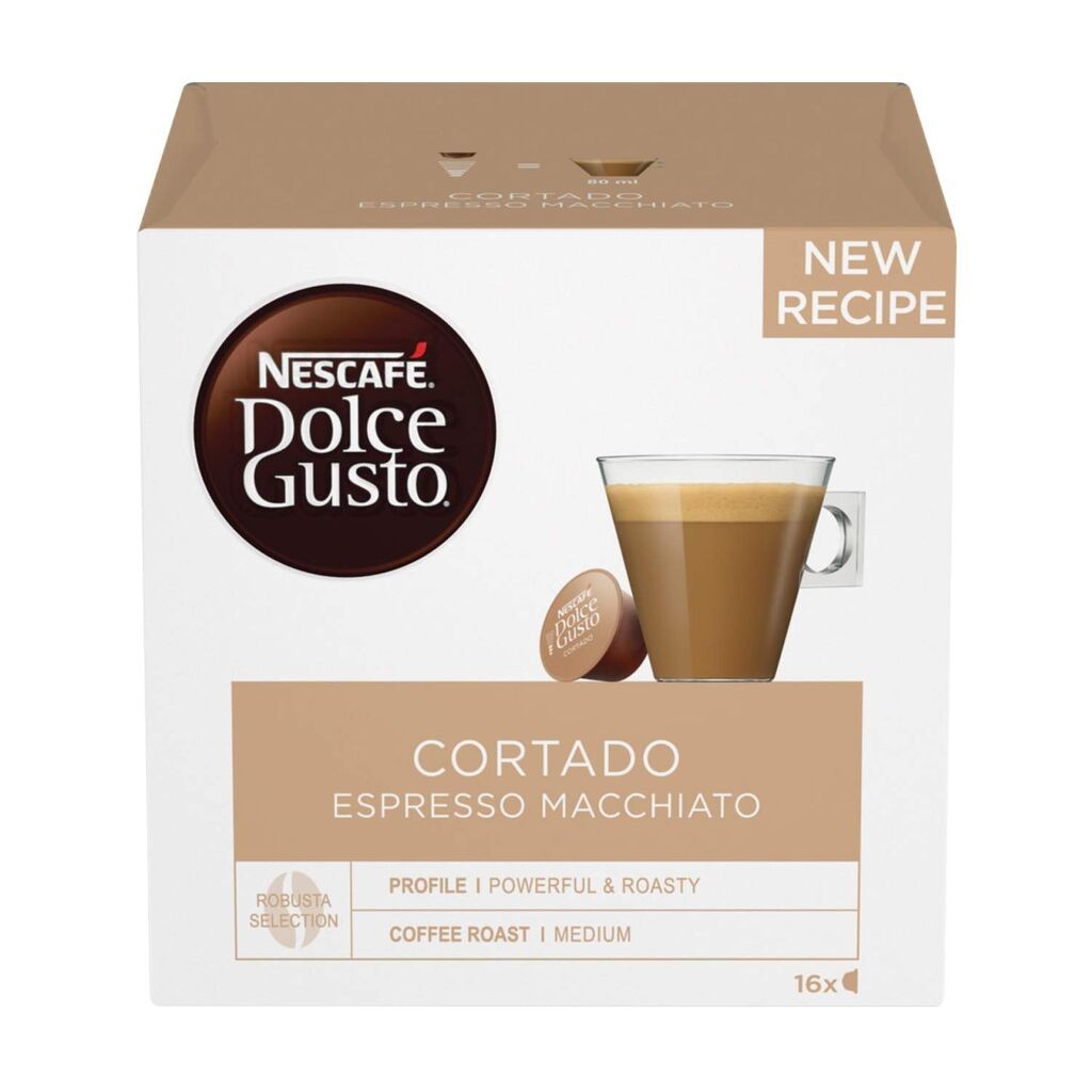Nescafe Dolce Gusto Kapsule za kafu Cortado, 16 komada, 100.8 g