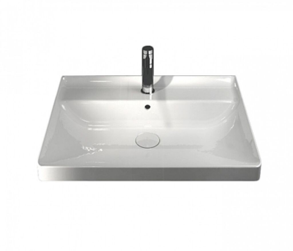 Hatria Nadgradni lavabo Canalgrande, 60x50x18 cm, Beli