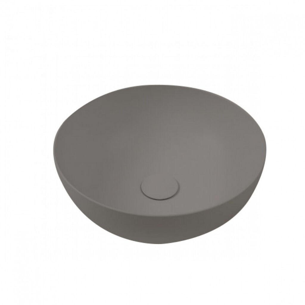 Hatria Nadgradni lavabo HappyHour Slim 06:00, 40x16.5cm, Sivi