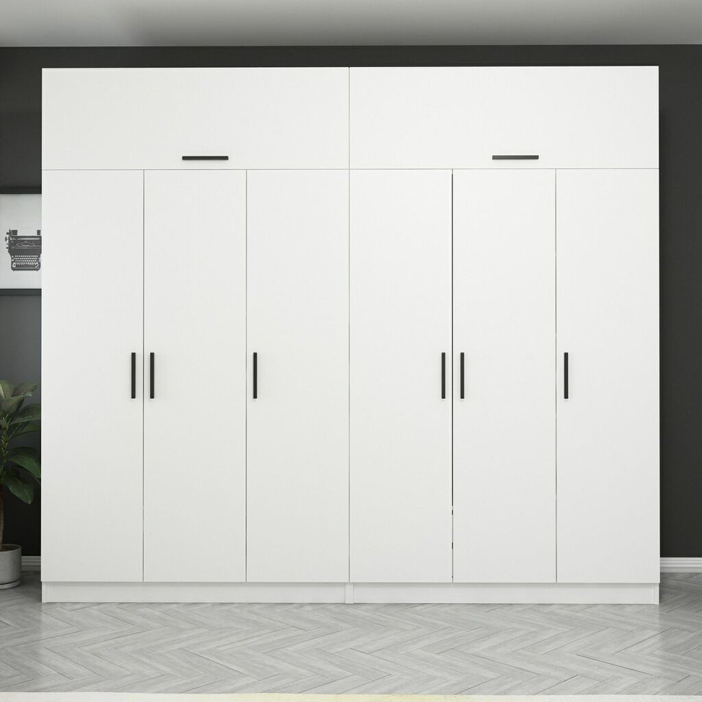 Hanah Home Garderober Kale-3087, 270x235x52 cm, Beli