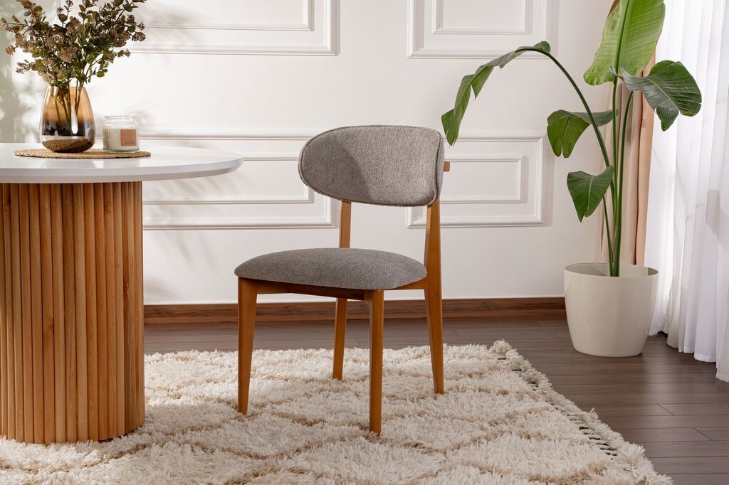 Hanah Home Set trpezarijskih stolica Lionte , 2 komada,  Svetlosivi