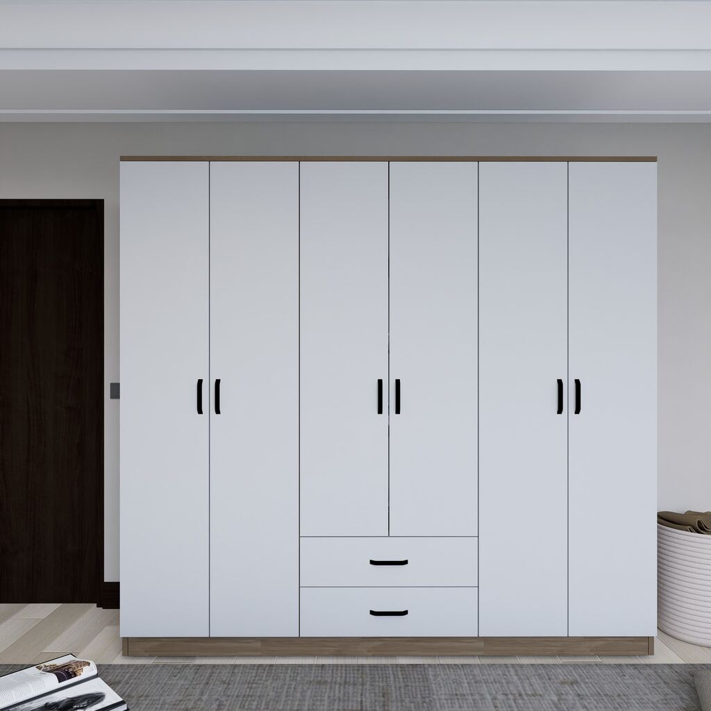 Hanah Home Garderober Yaman 1600-64, 180x190x45 cm, Orah